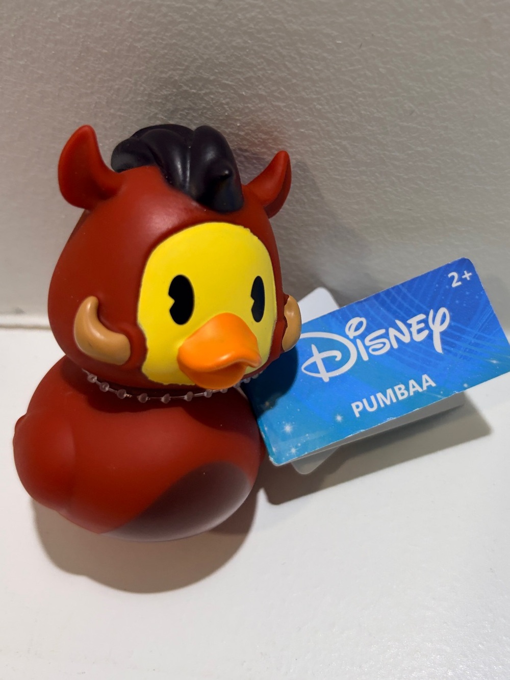 Disney Duckalooz Pumbaa The Lion King Rubber Duck NWT